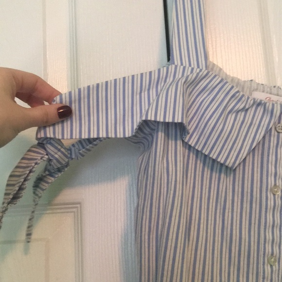 Darling candies stripe crop top! - Picture 2 of 3